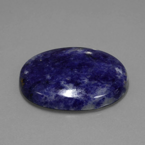 Sodalite Viola Blu naturale da 41.15 ct, Taglio ovale, Opaco