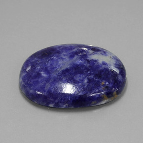 Sodalite Viola Blu naturale da 40.03 ct, Taglio ovale, Opaco