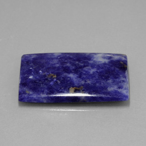 Sodalite Viola Blu naturale da 21.41 ct, Taglio a baguette, Opaco