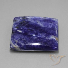 Sodalite Blu navy naturale da 78.48 ct, Quadrato, Opaco