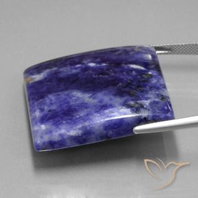 Sodalite Blu navy naturale da 78.48 ct, Quadrato, Opaco