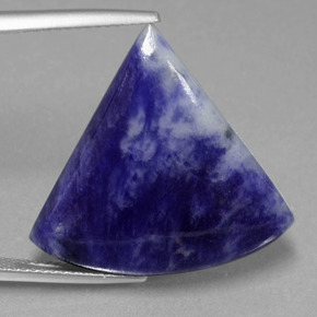 Sodalite Viola Blu naturale da 18.39 ct, Forma fantasia, Opaco
