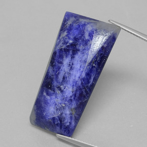 Sodalite Viola Blu naturale da 20.55 ct, Forma fantasia, Opaco