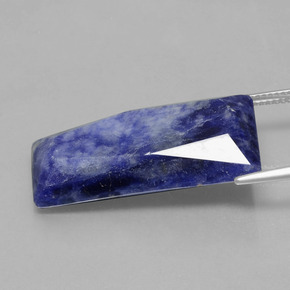 Sodalite Viola Blu naturale da 20.06 ct, Forma fantasia, Opaco