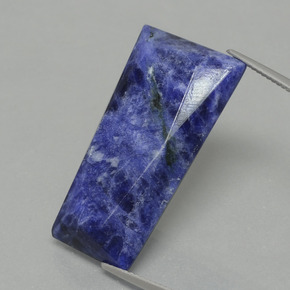 Sodalite Viola Blu naturale da 19.83 ct, Forma fantasia, Opaco