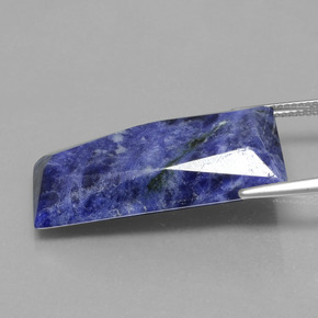 Sodalite Viola Blu naturale da 19.83 ct, Forma fantasia, Opaco