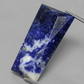 Sodalite Viola Blu naturale da 20.28 ct, Forma fantasia, Opaco