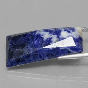 Sodalite Viola Blu naturale da 20.28 ct, Forma fantasia, Opaco