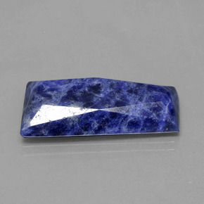 Sodalite naturale blu da 19,19 ct, forma fantasia, opaco