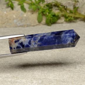Sodalite naturale blu da 24,34 ct, forma fantasia, opaco