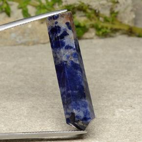 Sodalite naturale blu da 24,34 ct, forma fantasia, opaco