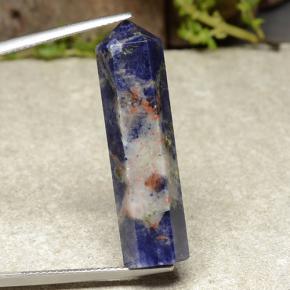 Sodalite naturale multicolore da 20,35 ct, forma fantasia, opaco