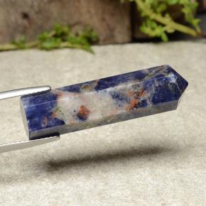 Sodalite naturale multicolore da 20,35 ct, forma fantasia, opaco