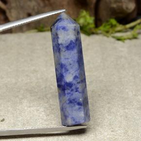 Sodalite naturale blu da 22,16 ct, forma fantasia, opaco