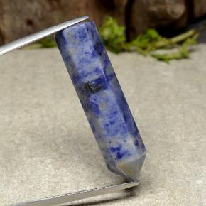 Sodalite naturale blu da 22,16 ct, forma fantasia, opaco
