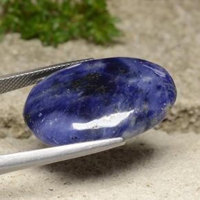 Sodalite Viola Blu naturale da 20.11 ct, Taglio ovale, Opaco