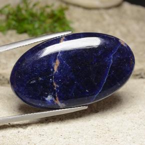 Sodalite Multicolore naturale da 25.36 ct, Taglio ovale, Opaco