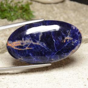 Sodalite Multicolore naturale da 29.69 ct, Taglio ovale, Opaco