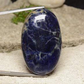 Sodalite Multicolore naturale da 52.05 ct, Taglio ovale, Opaco
