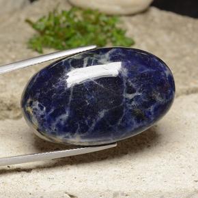 Sodalite Multicolore naturale da 52.05 ct, Taglio ovale, Opaco