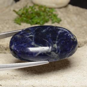 Sodalite Multicolore naturale da 52.05 ct, Taglio ovale, Opaco