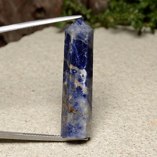 Sodalite Blu navy naturale da 22.66 ct, Forma fantasia, Opaco