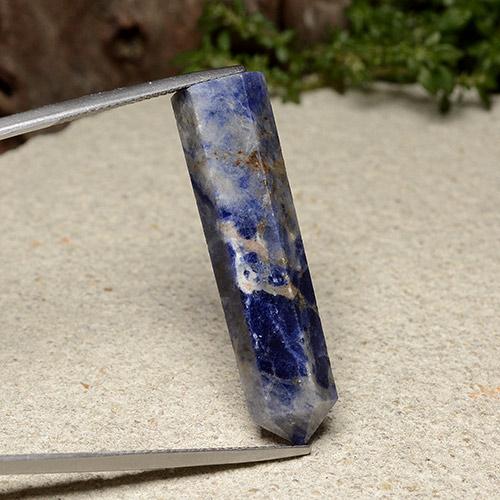 Sodalite Blu navy naturale da 22.66 ct, Forma fantasia, Opaco