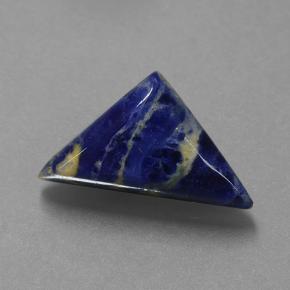 Sodalite Multicolore naturale da 5.75 ct, Taglio trillion, Opaco