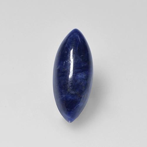 Sodalite Multicolore naturale da 1.45 ct, Taglio marquise, Opaco