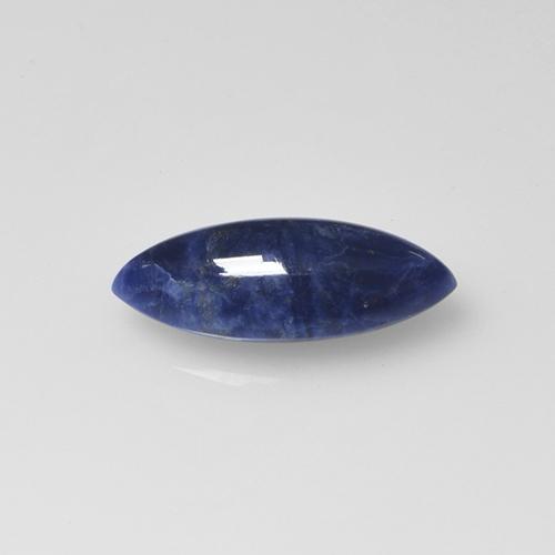 Sodalite Multicolore naturale da 1.45 ct, Taglio marquise, Opaco