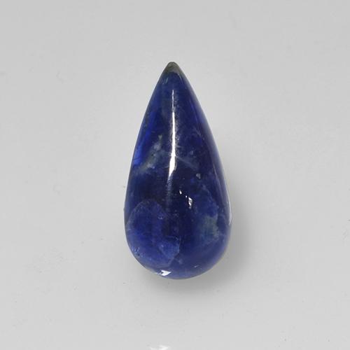 Sodalite Multicolore naturale da 0.70 ct, Forma a pera, Opaco