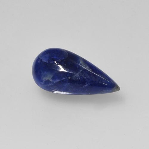 Sodalite Multicolore naturale da 0.70 ct, Forma a pera, Opaco