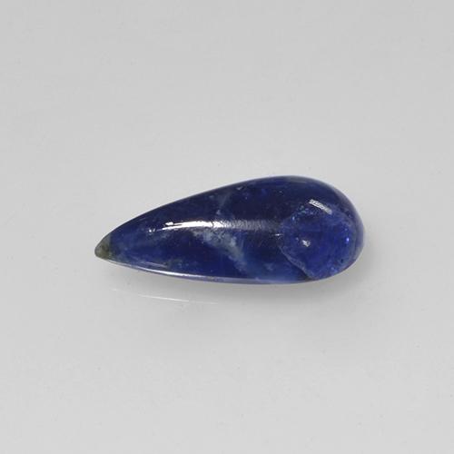 Sodalite Multicolore naturale da 0.70 ct, Forma a pera, Opaco