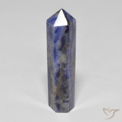 Sodalite Blue Grey naturale da 24.21 ct, Taglio a fantasia, Opaco