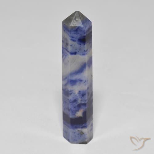 Sodalite Blu grigio naturale da 16.79 ct, Forma fantasia, Opaco