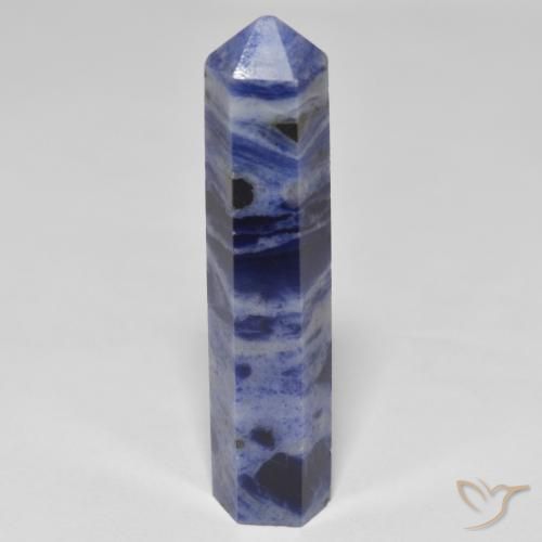 Sodalite Blu navy naturale da 30.03 ct, Forma fantasia, Opaco