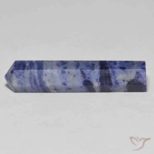 Sodalite Blu grigio naturale da 25.99 ct, Taglio a fantasia, Opaco