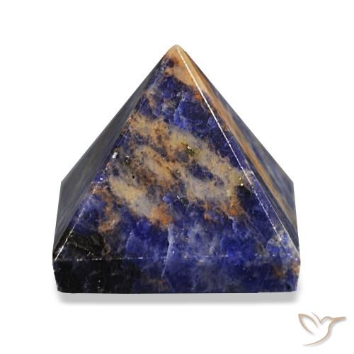 Sodalite Blu scuro profondo naturale da 65.67 ct, Quadrato, Opaco