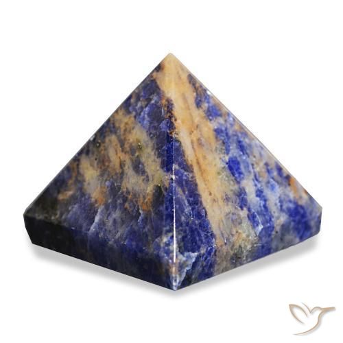 Sodalite Blu scuro profondo naturale da 65.67 ct, Quadrato, Opaco