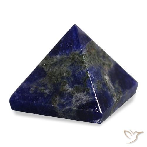 Sodalite multicolore blu naturale da 85,94 ct, quadrato, opaco