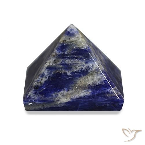 Sodalite Blu navy naturale da 72.68 ct, Quadrato, Opaco