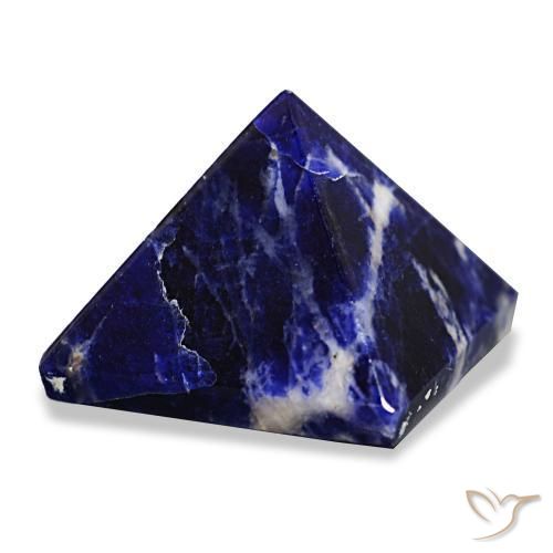 Sodalite Multicolore Blu naturale da 63.03 ct, Quadrato, Opaco