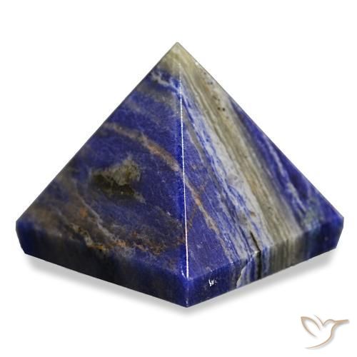 Sodalite Blu navy naturale da 104.98 ct, Quadrato, Opaco