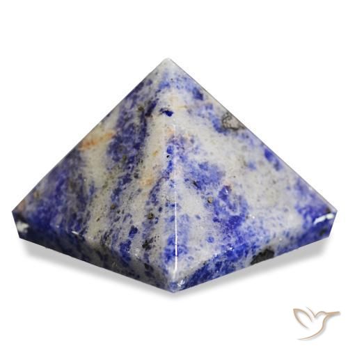 Sodalite Blu grigiastro naturale da 100.52 ct, Quadrato, Opaco