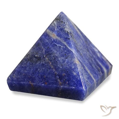 Sodalite azzurro grigio naturale da 103,79 ct, quadrato, opaco