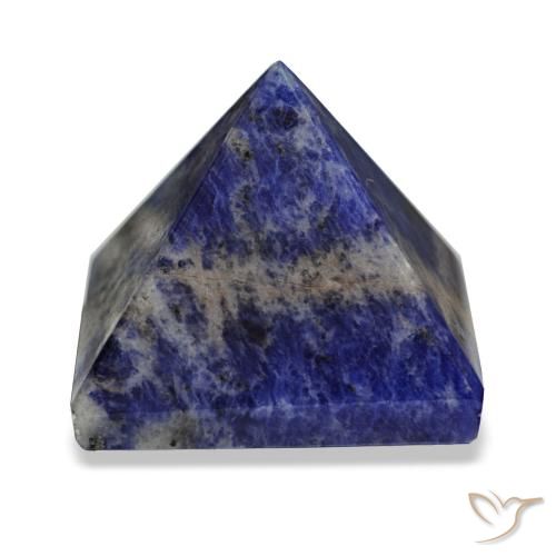 Sodalite naturale blu da 81,65 ct, quadrato, opaco