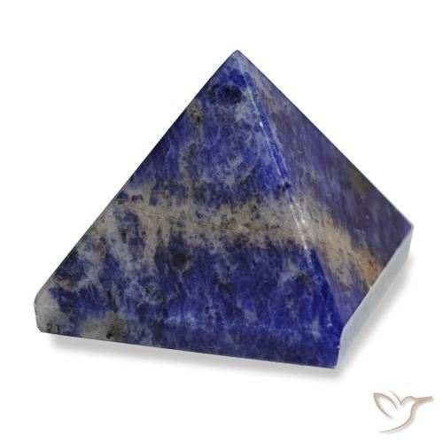 Sodalite naturale blu da 81,65 ct, quadrato, opaco
