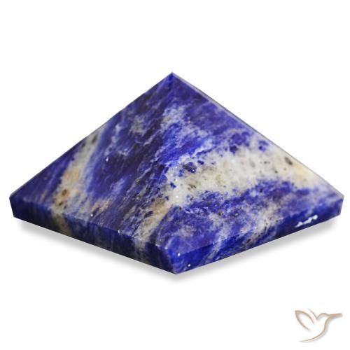 Sodalite Blu navy naturale da 60.17 ct, Quadrato, Opaco