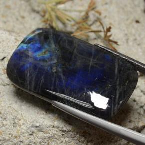 Spettrolite Multicolore naturale da 24,96 ct, Taglio a cuscino, Opaco