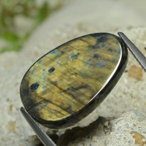 Spettrolite Multicolore naturale da 7.78 ct, Forma fantasia, Opaco